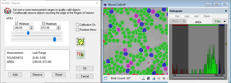 Binary Image Qualification Example